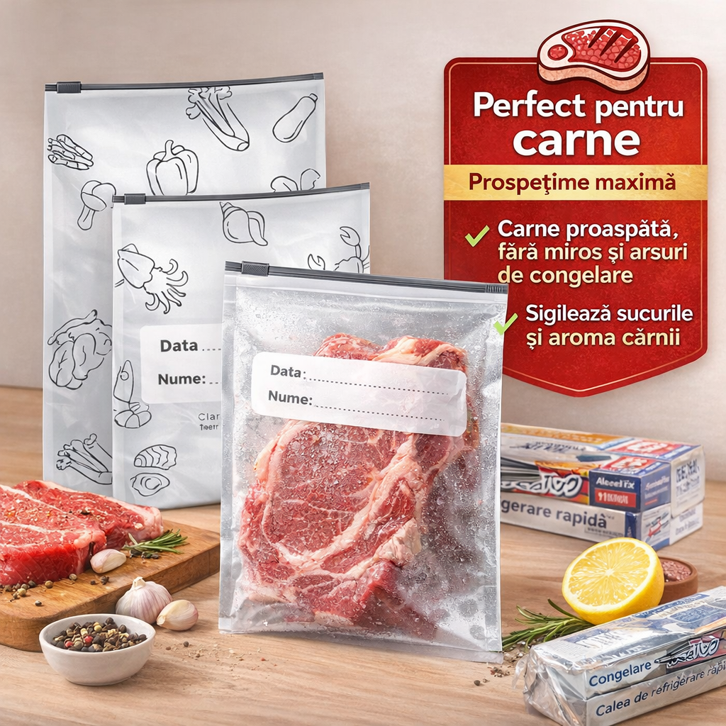 Pungi Aluminiu Set 10+10 GRATIS