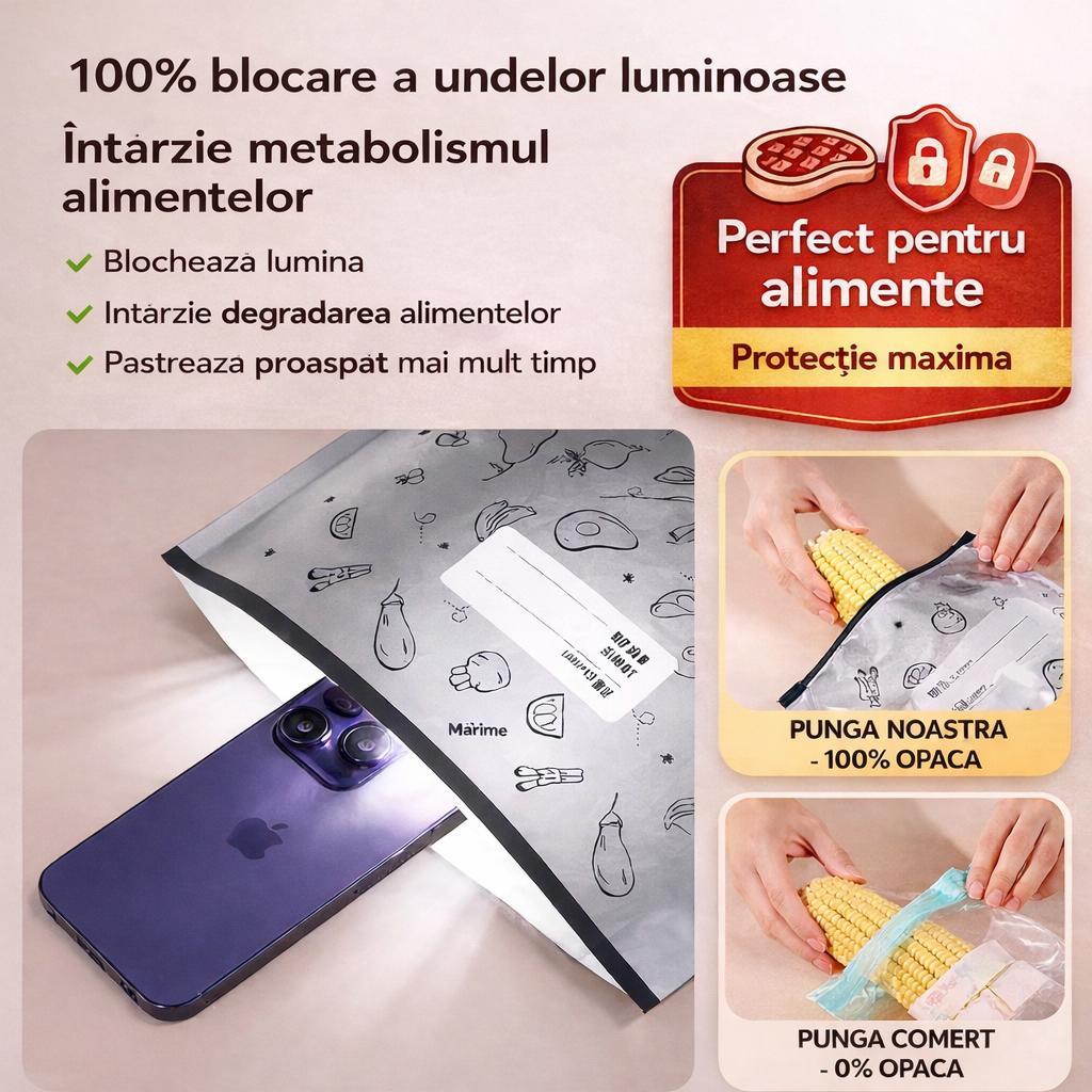Pungi Aluminiu Set 10+10 GRATIS